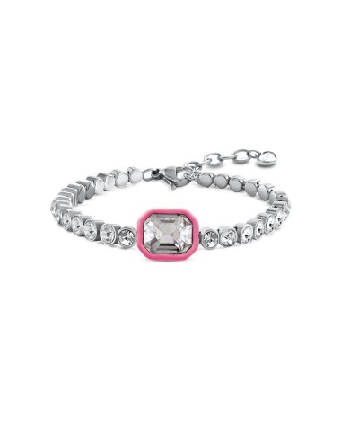 BRACCIALE WONDER SINGLE STONE FUCSIA OPSBR-669