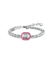 BRACCIALE WONDER SINGLE STONE FUCSIA OPSBR-669 BRACCIALE WONDER SINGLE STONE FUCSIA OPSBR-669