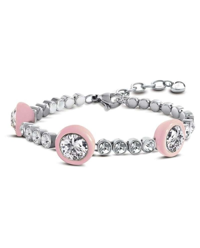 BRACCIALE WONDER 3 STONES PINK OPSBR-661 BRACCIALE WONDER 3 STONES PINK OPSBR-661