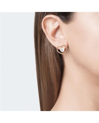 OPS ORECCHINI CLIP PEARL CUORE ROSE' OPSOR-617 OPS ORECCHINI CLIP PEARL CUORE ROSE' OPSOR-617