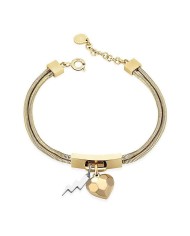 BRACCIALE OPSOBJECTS ROCKMANTIC HEART IPG DONNA OPSBR-614 BRACCIALE OPSOBJECTS ROCKMANTIC HEART IPG DONNA OPSBR-614