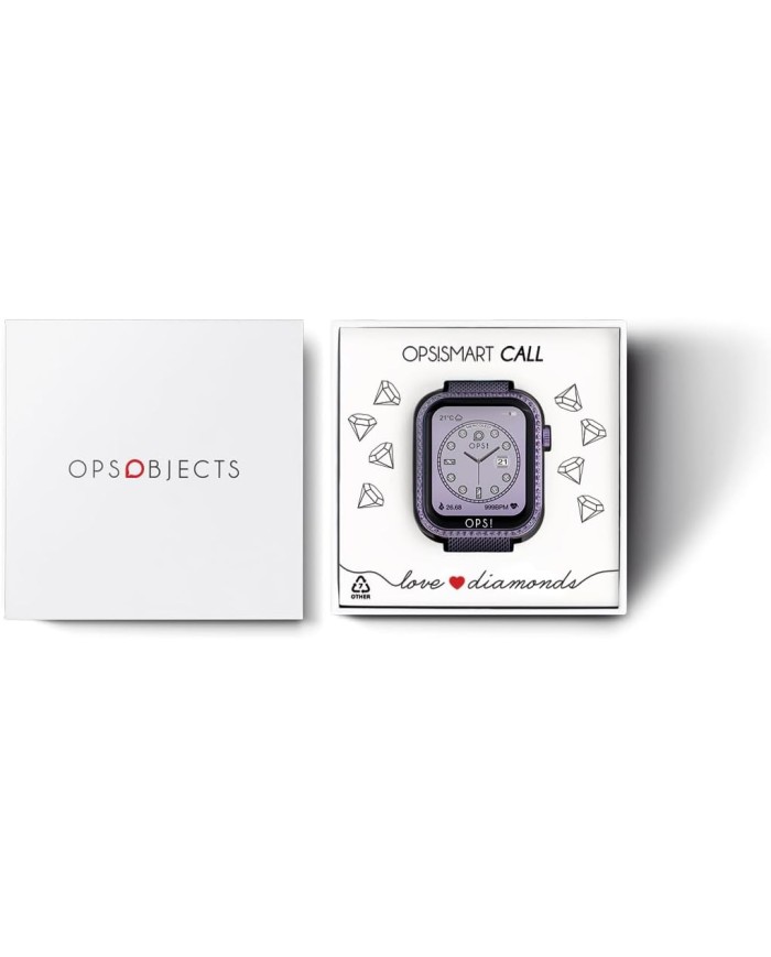orologio Smartwatch Ops Objects Call Diamonds   OPSSW-43 orologio Smartwatch Ops Objects Call Diamonds   OPSSW-43