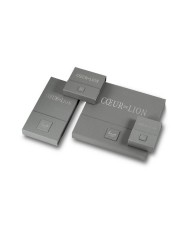 Orecchini pendenti con cristalli verdi GeoCUBE  Coeur De Lion 2838/20-1580 Orecchini pendenti con cristalli verdi GeoCUBE  Coeur De Lion 2838/20-1580