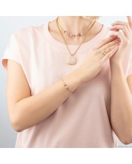 bracciale donna gioielli Coeur De Lion Geocube & Chain bracciale donna gioielli Coeur De Lion Geocube & Chain