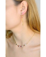 orecchini donna gioielli Coeur De Lion Geocube & Chain 5076/21-1916 orecchini donna gioielli Coeur De Lion Geocube & Chain 5076/21-1916