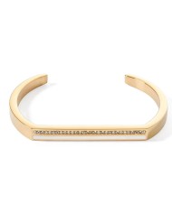 Bracciale Square Stripes oro-bianco COEUR DE LION