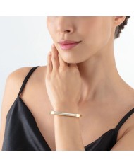 Bracciale Square Stripes oro-bianco COEUR DE LION Bracciale Square Stripes oro-bianco COEUR DE LION