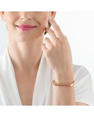 Bracciale Square Stripes oro-rosa COEUR DE LION Bracciale Square Stripes oro-rosa COEUR DE LION