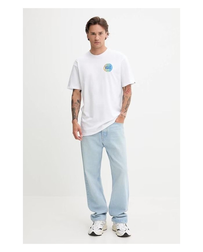 t-shirt in cotone VANS  VN000M6RWHT t-shirt in cotone VANS  VN000M6RWHT