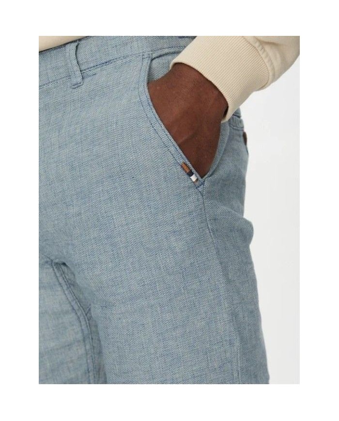 Pantaloncini Indicode di tessuto Inerwilo 70-815 Blu Slim Fit 70-815-465 Pantaloncini Indicode di tessuto Inerwilo 70-815 Blu Slim Fit 70-815-465