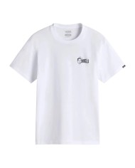 T-Shirt Classic Fit Death Grip SS Bianco VN000M5AWHT1 Vans T-Shirt Classic Fit Death Grip SS Bianco VN000M5AWHT1 Vans