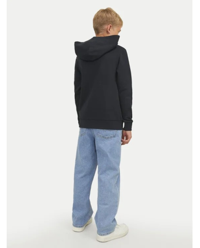 JJECORP LOGO SWEAT HOOD NOOS JNR BLACK2 JJECORP LOGO SWEAT HOOD NOOS JNR BLACK2