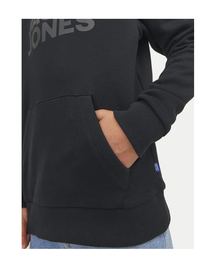 JJECORP LOGO SWEAT HOOD NOOS JNR BLACK2