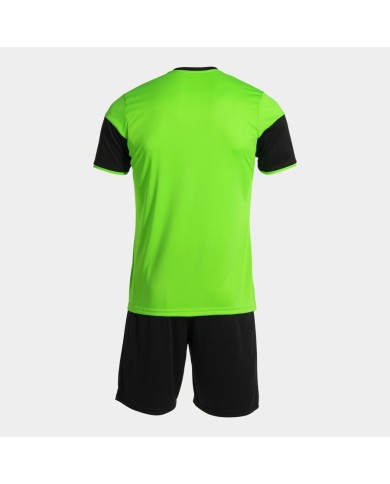 COMPLETO DA CALCIO JOMA Danubio III verde fluorescente nero 103732.021 COMPLETO DA CALCIO JOMA Danubio III verde fluorescente nero 103732.021