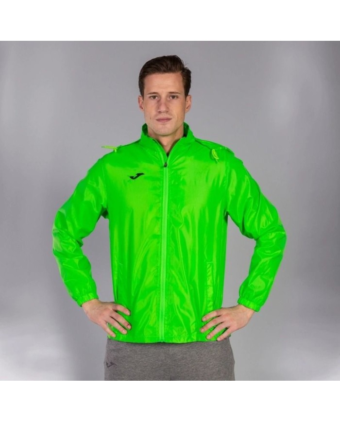 GIACCA K-WAY ANTIPIOGGIA CON CAPPUCCIO  IRIS 100087.020