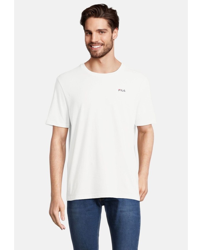 T-SHIRT ( 2 PEZZI ) FILA  NERO E BIANCO FAM0083-83072 T-SHIRT ( 2 PEZZI ) FILA  NERO E BIANCO FAM0083-83072