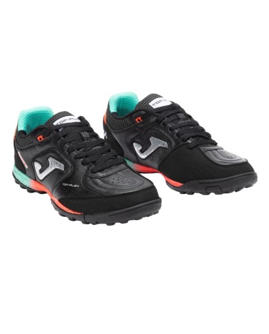 Scarpe da Calcetto Joma Top Flex 2501 Adulto Turf Pelle Nera TOPW2501TF Scarpe da Calcetto Joma Top Flex 2501 Adulto Turf Pelle Nera TOPW2501TF