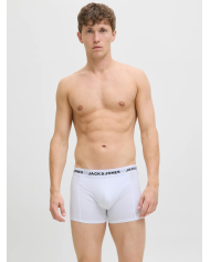 JACJJ SOLID TRUNKS 7 PACK LN 12285371-BIANCO GREY