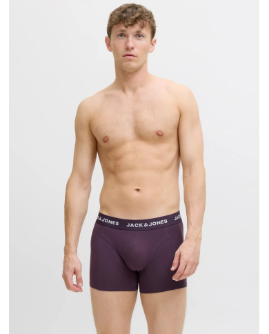 JACJJ SOLID TRUNKS 5 PACK 12285370-BL-VIOLA JACJJ SOLID TRUNKS 5 PACK 12285370-BL-VIOLA