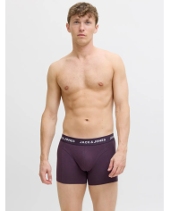 JACJJ SOLID TRUNKS 5 PACK 12285370-BL-VIOLA