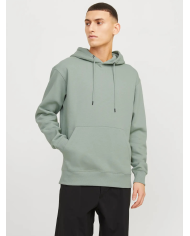 FELPA CON CAPPUCCIO JJESTAR BASIC NOOS 12208157-GREEN