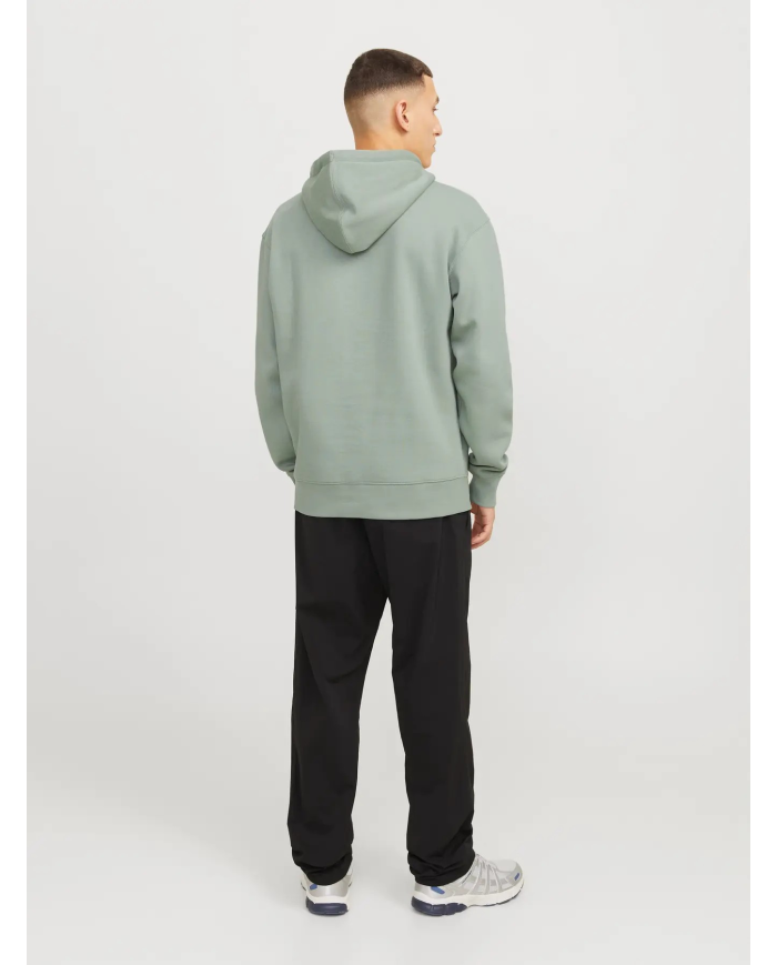 FELPA CON CAPPUCCIO JJESTAR BASIC NOOS 12208157-GREEN