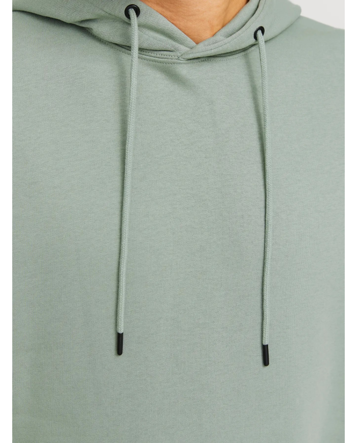FELPA CON CAPPUCCIO JJESTAR BASIC NOOS 12208157-GREEN