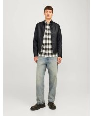 JJEDYLAN CLEAN PU JACKET NOOS 12261195-BLACK