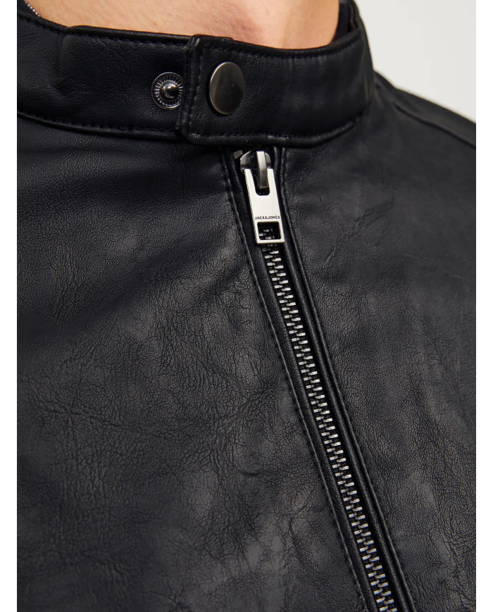 JJEDYLAN CLEAN PU JACKET NOOS 12261195-BLACK