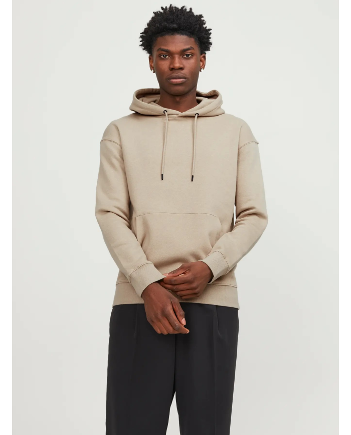 FELPA CON CAPPUCCIO JJESTAR BASIC NOOS 12208157-CROCKERY