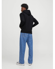 FELPA CON CAPPUCCIO JJESTAR BASIC SWEAT HOOD NOOS 12208157-BLACK