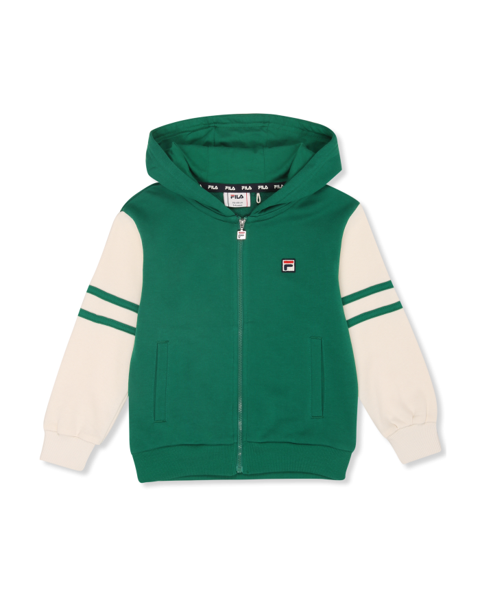 Felpa junior  full zip Fila Vercelli Regular FAK0436-63184