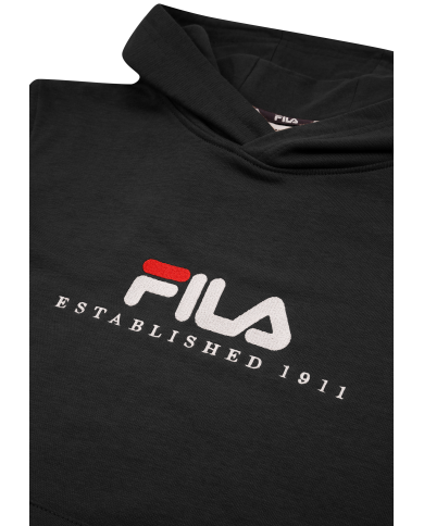 Felpa con cappuccio junior Fila Carisio Regular Logo FAT0743-80010 Felpa con cappuccio junior Fila Carisio Regular Logo FAT0743-80010