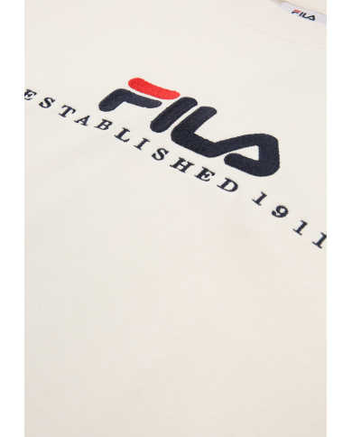 Felpa a Fila Valsera Regular Logo FAU0226-10010 Felpa a Fila Valsera Regular Logo FAU0226-10010