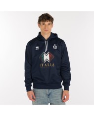 Felpa logo tricolore Blu Errea FG0F6Z0009300FIV-BLU