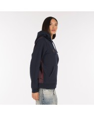 Felpa con cappuccio blu Italia SG9E6ZA4280FIV-BLU