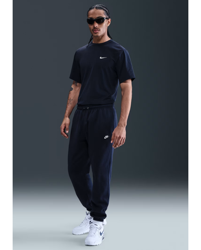 Pantaloni da uomo in pile spazzolato con risvolto Nike FN3808-451