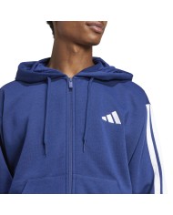 Felpa con cappuccio adidas Essentials 3-Stripes Fleece JD1868