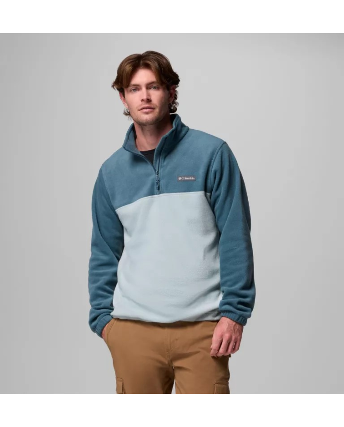 Giacca in Pile con cerniera a metà lunghezza Steens Mountain da uomo Columbia 1620191-429