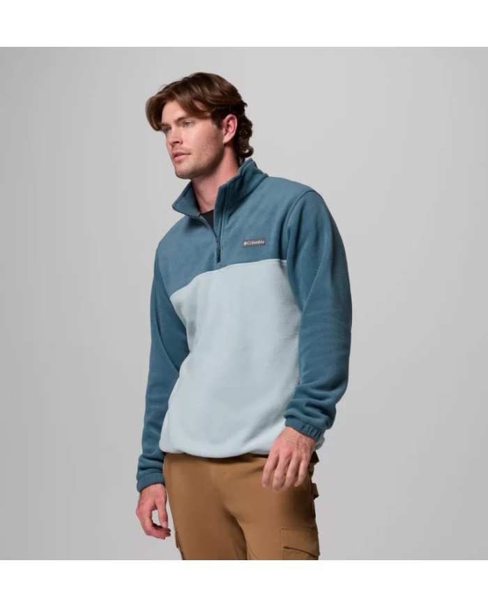 Giacca in Pile con cerniera a metà lunghezza Steens Mountain da uomo Columbia 1620191-429