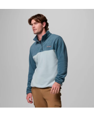 Giacca in Pile con cerniera a metà lunghezza Steens Mountain da uomo Columbia 1620191-429