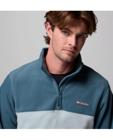 Giacca in Pile con cerniera a metà lunghezza Steens Mountain da uomo Columbia 1620191-429