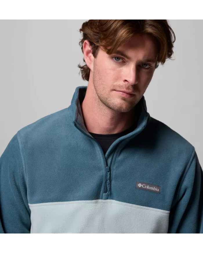 Giacca in Pile con cerniera a metà lunghezza Steens Mountain da uomo Columbia 1620191-429