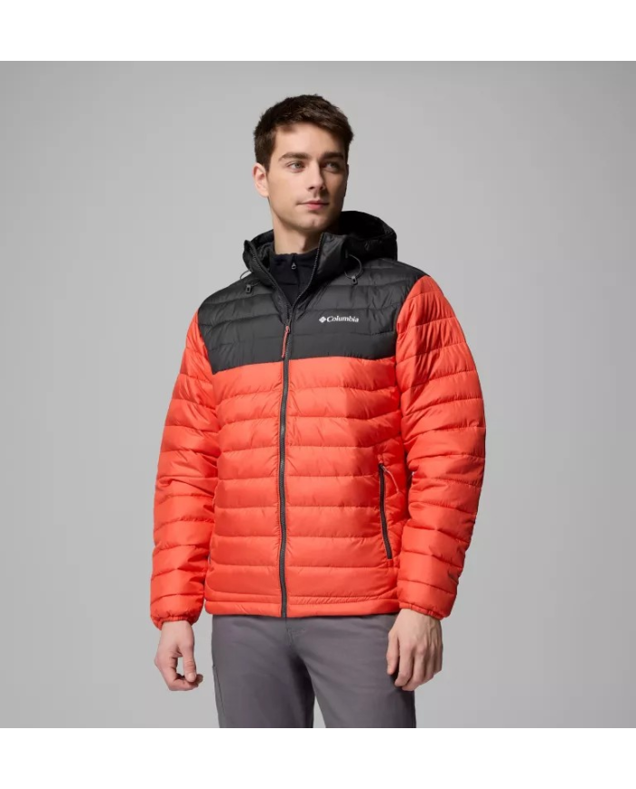 Giacca imbottita con cappuccio Powder Lite II da uomo Columbia 2086944-864