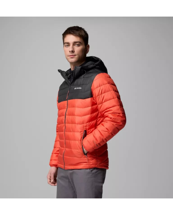 Giacca imbottita con cappuccio Powder Lite II da uomo Columbia 2086944-864