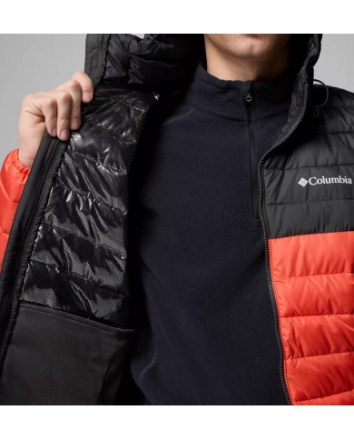 Giacca imbottita con cappuccio Powder Lite II da uomo Columbia 2086944-864
