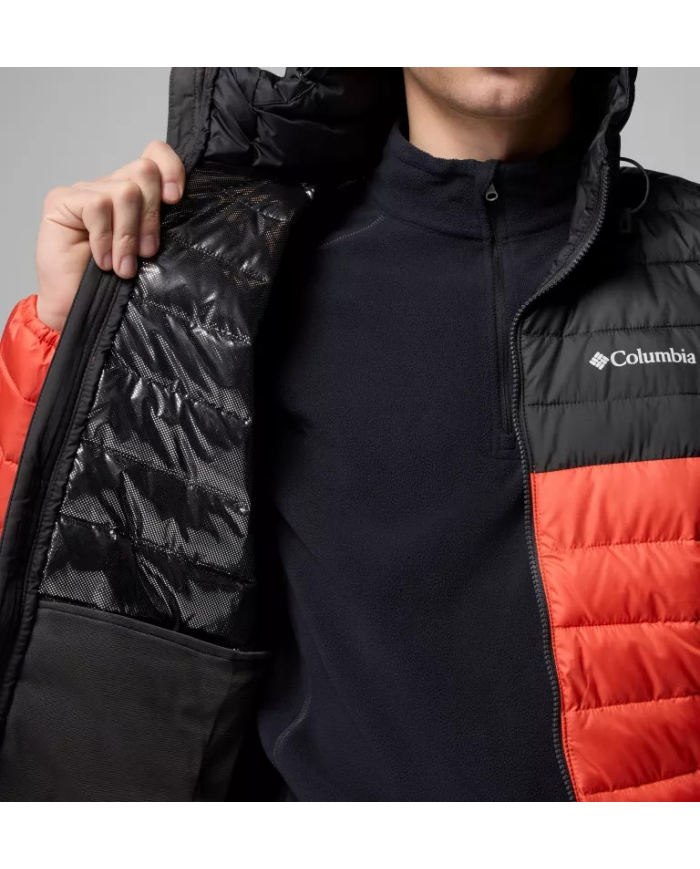 Giacca imbottita con cappuccio Powder Lite II da uomo Columbia 2086944-864