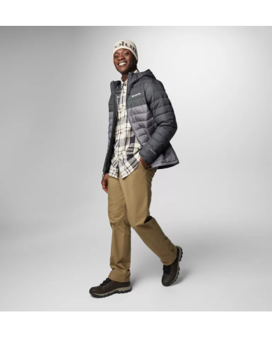 Giacca imbottita con cappuccio Powder Lite II da uomo Columbia 2086944-023