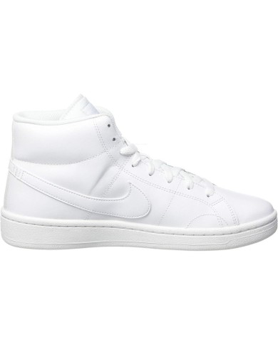 Scarpa da Donna Nike Court Royale 2 Mid Collo Alto Pelle Bianca CT1725100 Scarpa da Donna Nike Court Royale 2 Mid Collo Alto Pelle Bianca CT1725100