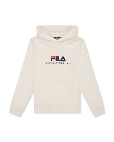 Felpa con cappuccio per bambini Fila Carisio Regular Logo FAT0743-10010 Felpa con cappuccio per bambini Fila Carisio Regular Logo FAT0743-10010